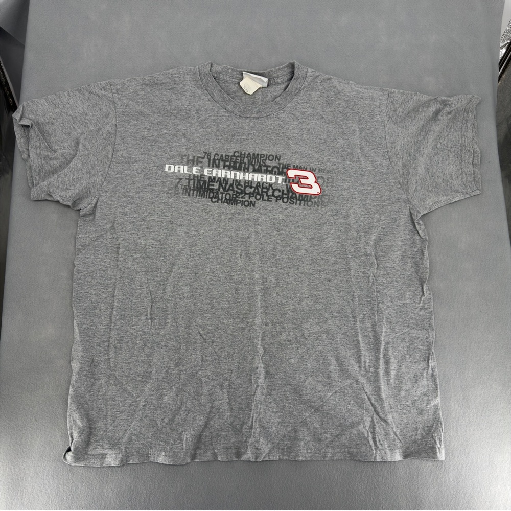 Winners Circle Gray Dale Earnhardt NASCAR T Shirt XL Mens